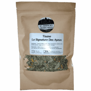 paquet de tisane au chanvre signature des ayeux