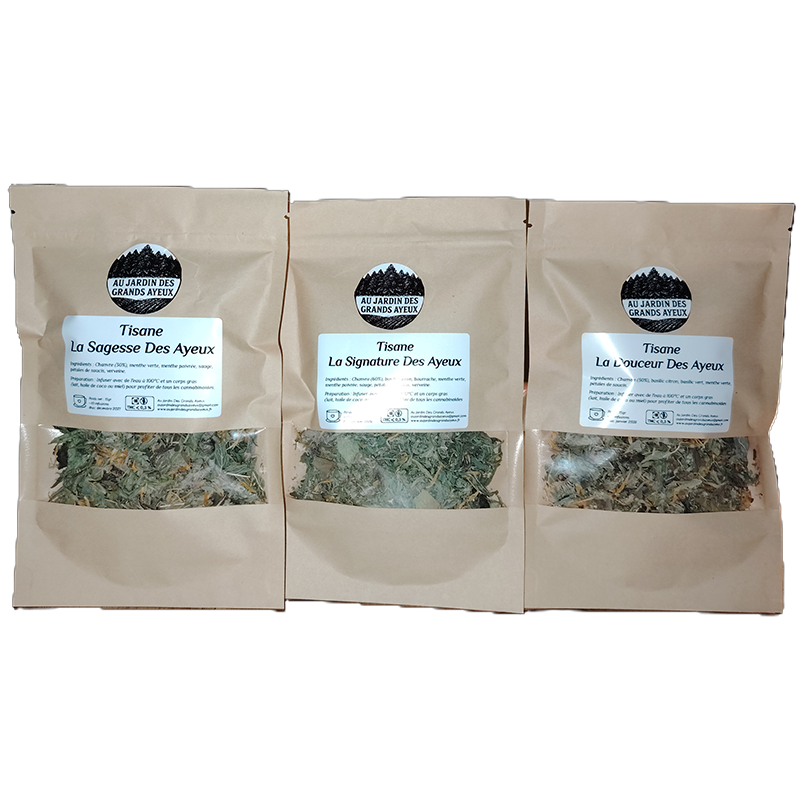Pack trio tisanes au chanvre CBG